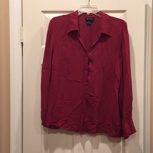 Lane Bryant silk blouse